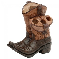 Cowboy Boots Toothbrush &amp; Toothpaste Holder