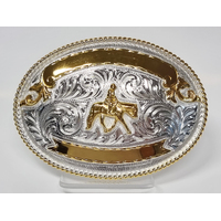 Buckle Large Oval, English Horse