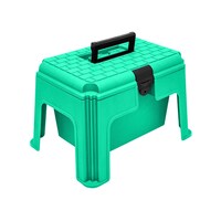 Step-Up Tack Box, Turquoise