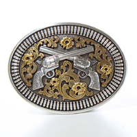 Floral Revolvers Buckle