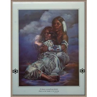 Poster - Native American Couple