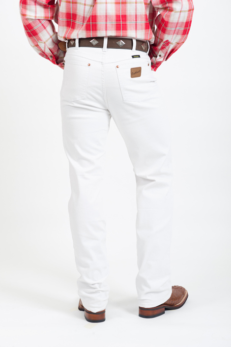 mens white jeans size 38