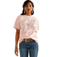 Womens Tacky Tee, Blushing Rose