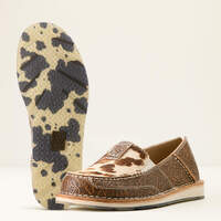 Womens Cruiser,  Floral Emboss / Tan and White Brindle