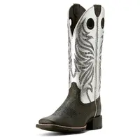 Womens Round Up Ryder, Black/Antique Silver