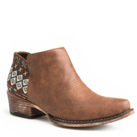 Womens Sedona, Brown/Aztec Heel