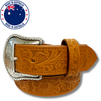 Western Floral Belt, Tan