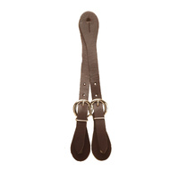 Womens Straight Spur Straps, Dark Oil