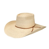 Reata III Palm Leaf Hat, Natural/Brown