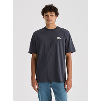 Mens Originals Relaxed Tee, Washed Navy