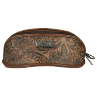 Leah Glasses Case, Tan