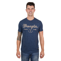 Mens Mason Tee, Navy Marle