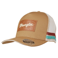 Logan High Profile Trucker Cap, Stone