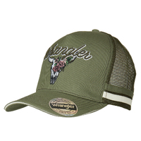 Utah High Profile Trucker Cap, Olive