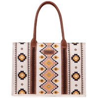 Southwestern Tote Bag, Natural/Tan