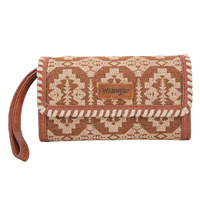 Dakota Whipstitch Wallet Bag, Tan